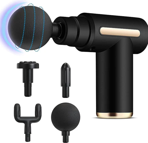 Pistola De Masajeador 4 en 1