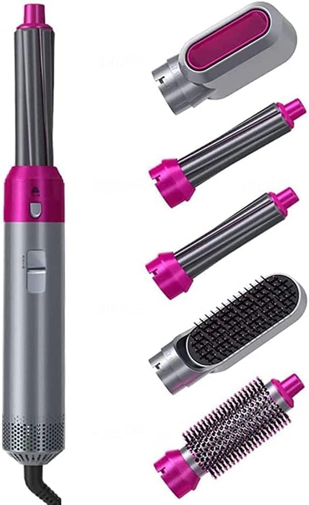 Secador Ondulador Cepillo Hot Air 5 En 1